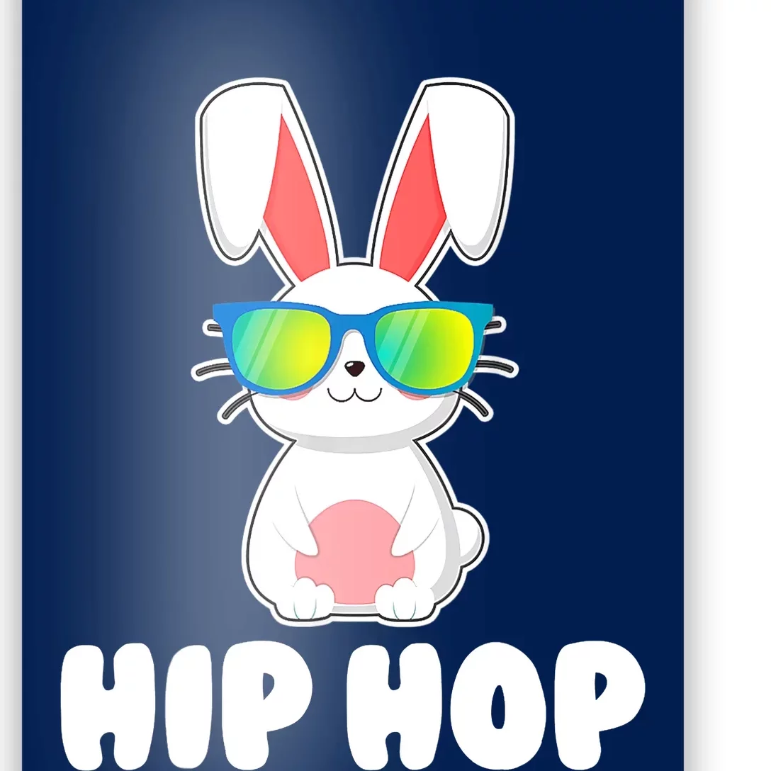 Hip Hop Bunny With Sunglasses Cute Easter Poster