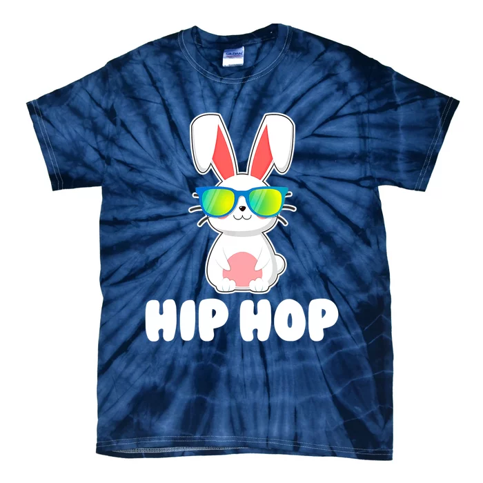 Hip Hop Bunny With Sunglasses Cute Easter Tie-Dye T-Shirt