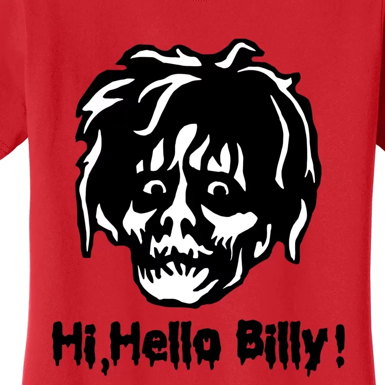 Hi Hello Billy Hocus Spooky Horror Halloween Women's T-Shirt