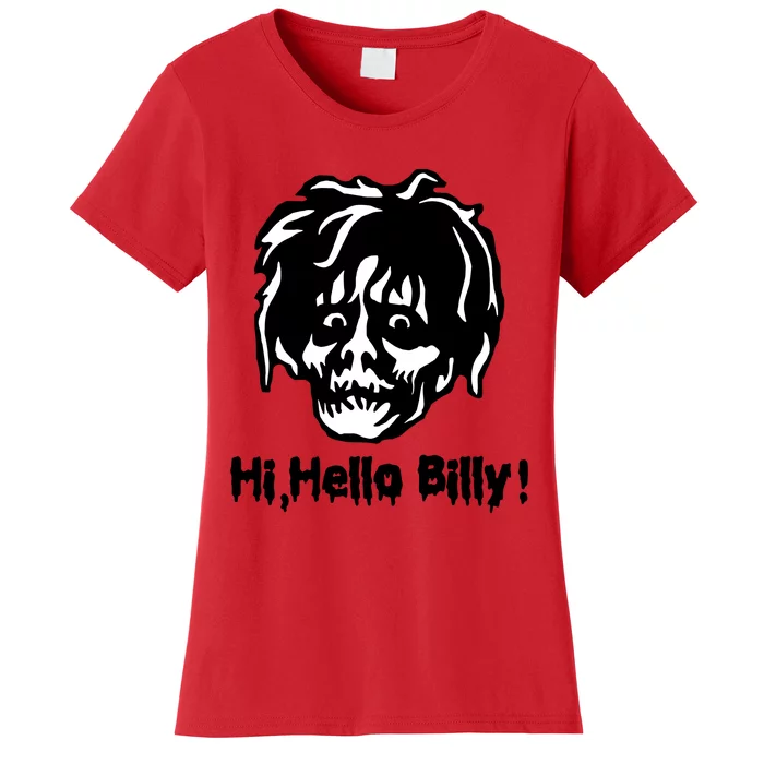 Hi Hello Billy Hocus Spooky Horror Halloween Women's T-Shirt