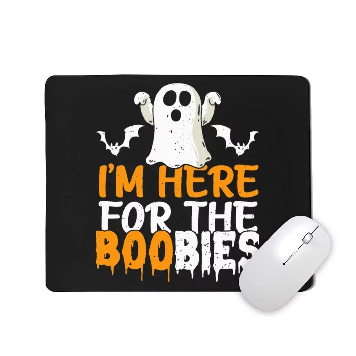 Halloween Humor Boobies Joke for a Good Cause Mousepad