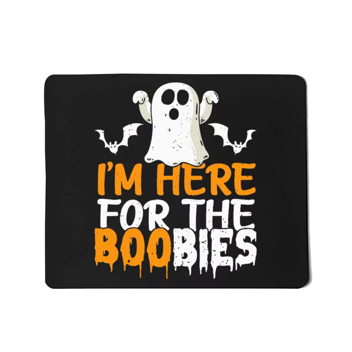 Halloween Humor Boobies Joke for a Good Cause Mousepad