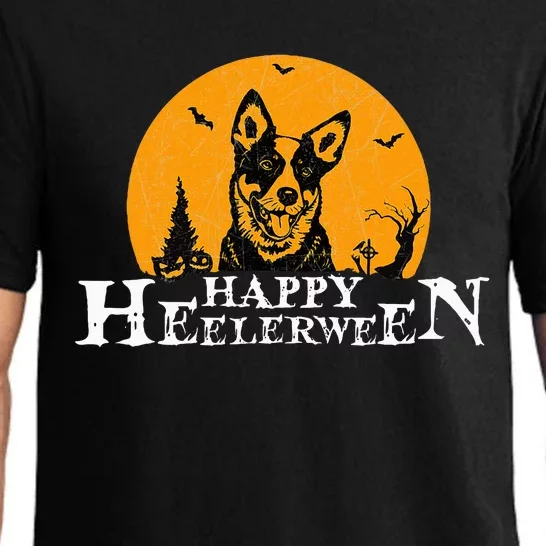 Happy Heelerween Blue Heeler Halloween Costume Heeler Dog Pajama Set