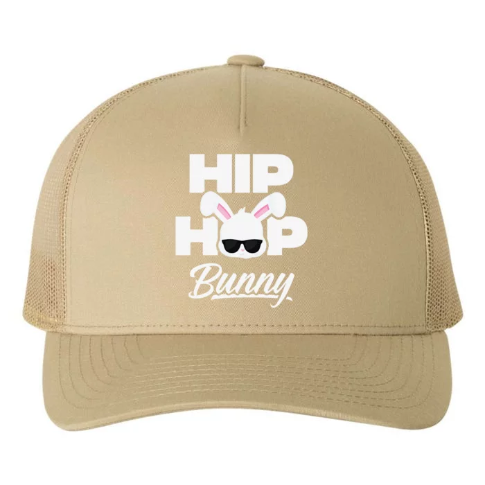 Hip Hop Bunny Funny Easter Gift Yupoong Adult 5-Panel Trucker Hat