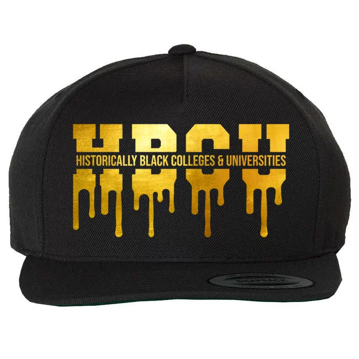 Hbcu Historically Black Colleges Universities Black History Cool Gift Wool Snapback Cap