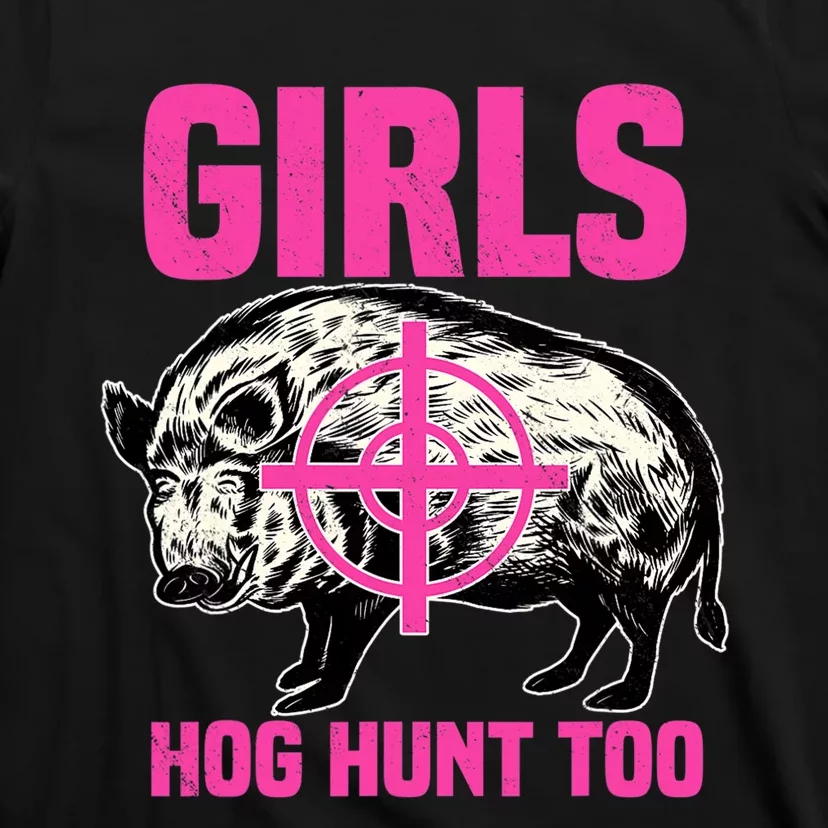 Hog Hunting Boar Pig Hunter Huntsman T-Shirt