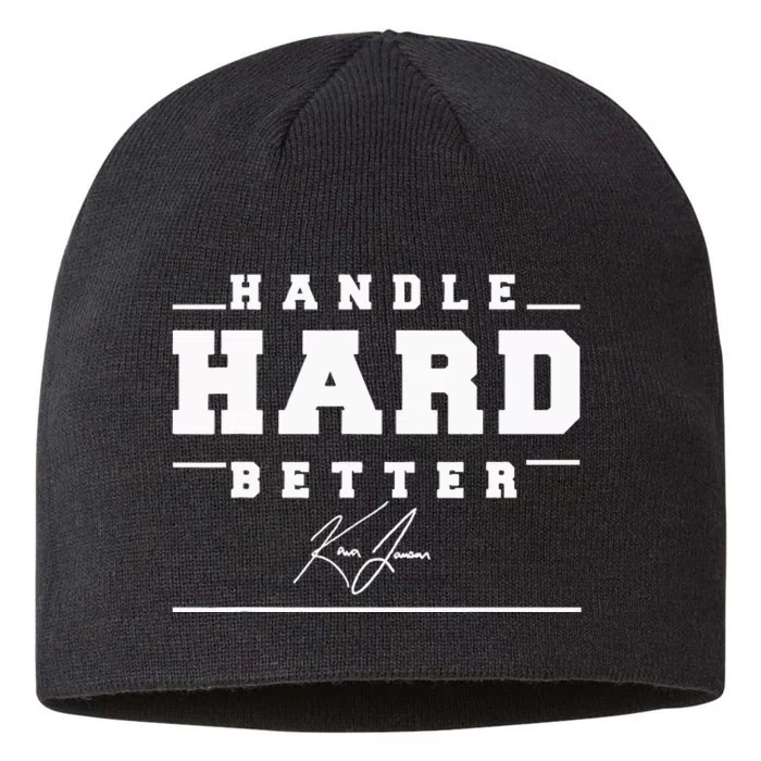 Handle Hard Better 8 1/2in Sustainable Knit Beanie