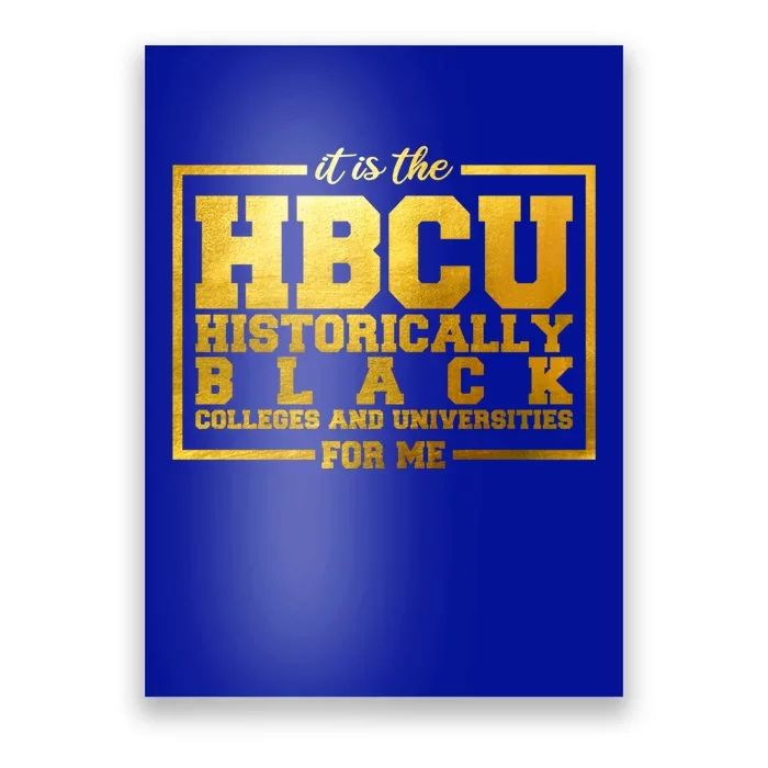 Hbcu Historically Black Colleges Universities Black History Gift Poster