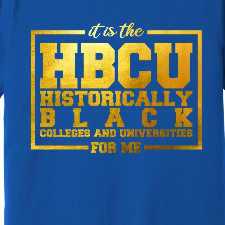 Hbcu Historically Black Colleges Universities Black History Gift Premium T-Shirt