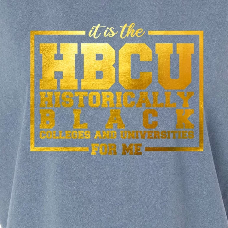 Hbcu Historically Black Colleges Universities Black History Gift Garment-Dyed Women's Muscle Tee