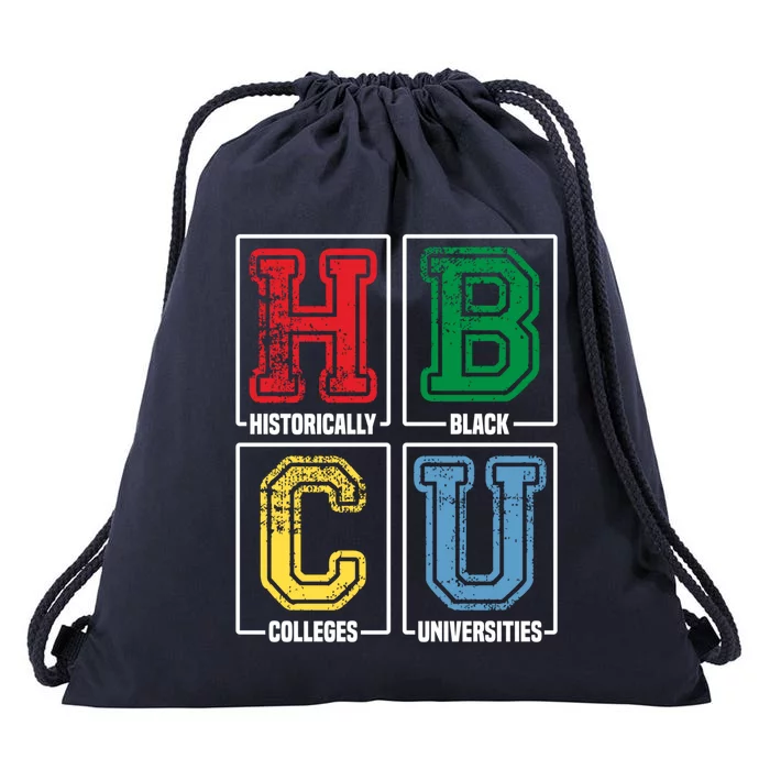 Hbcu Historically Black Colleges Universities Black Pride Gift Drawstring Bag