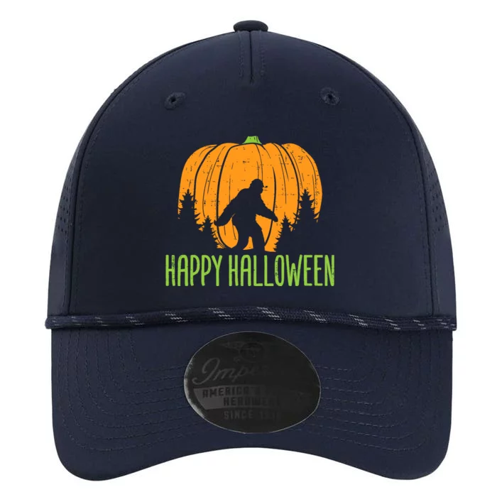 Happy Halloween Bigfoot Pumpkin Sasquatch Performance The Dyno Cap