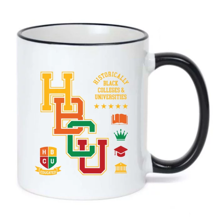 Hbcu Historically Black Colleges Universities Grad Alumni Cute Gift Black Color Changing Mug