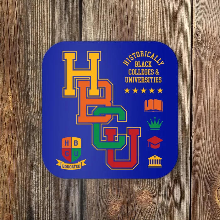 Hbcu Historically Black Colleges Universities Grad Alumni Cute Gift Coaster