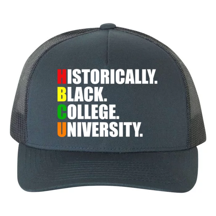 Hbcu Historically Black Colleges University Gift Yupoong Adult 5-Panel Trucker Hat