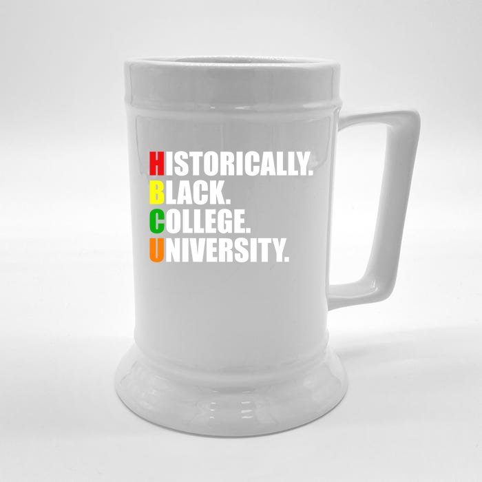 Hbcu Historically Black Colleges University Gift Front & Back Beer Stein