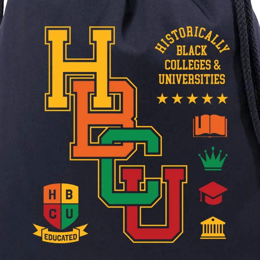 Hbcu Historically Black Colleges Universities Grad Alumni Gift Drawstring Bag