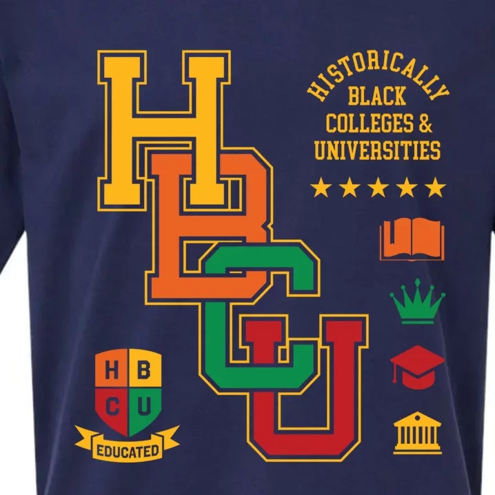 Hbcu Historically Black Colleges Universities Grad Alumni Gift Sueded Cloud Jersey T-Shirt