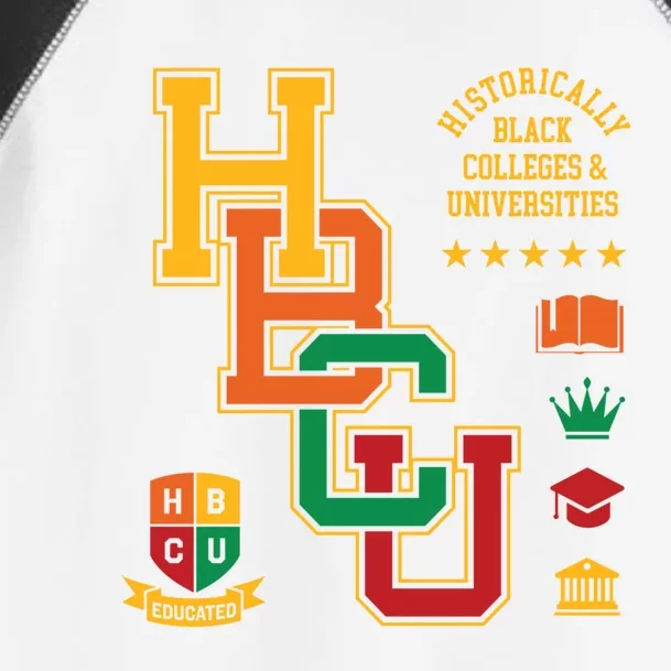 Hbcu Historically Black Colleges Universities Grad Alumni Gift Toddler Fine Jersey T-Shirt