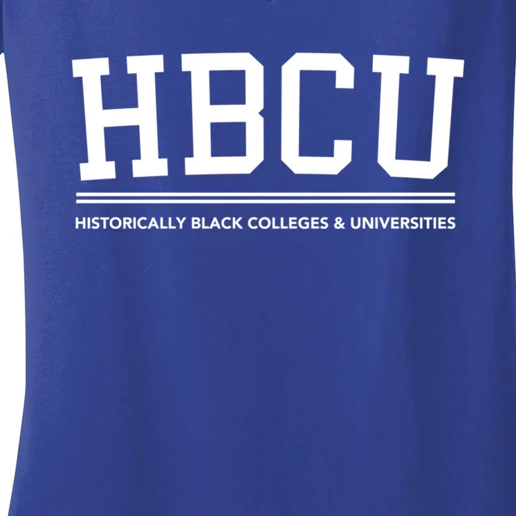 Hbcu Historically Black Colleges And Universities Gift Women's V-Neck T-Shirt