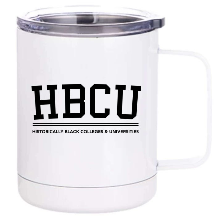 Hbcu Historically Black Colleges And Universities Gift Front & Back 12oz Stainless Steel Tumbler Cup