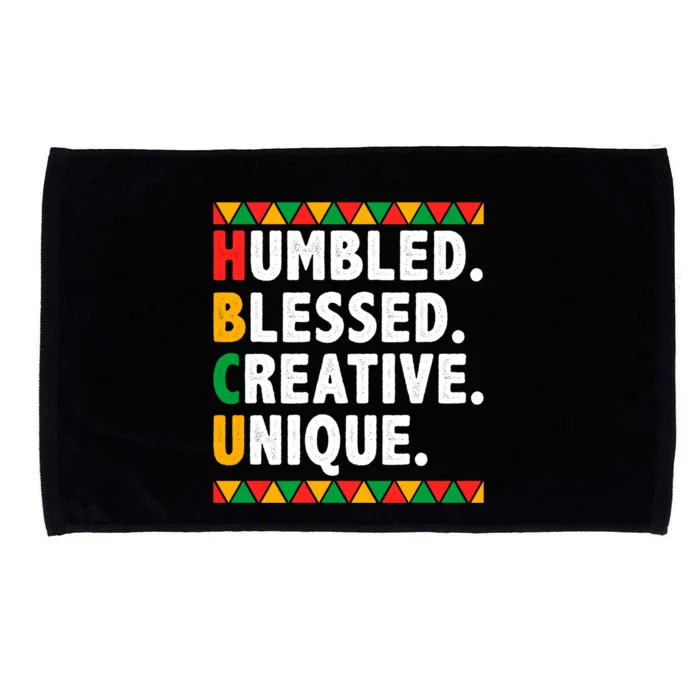 Hbcu Humbled Blessed Creative Unique Cool Gift Microfiber Hand Towel