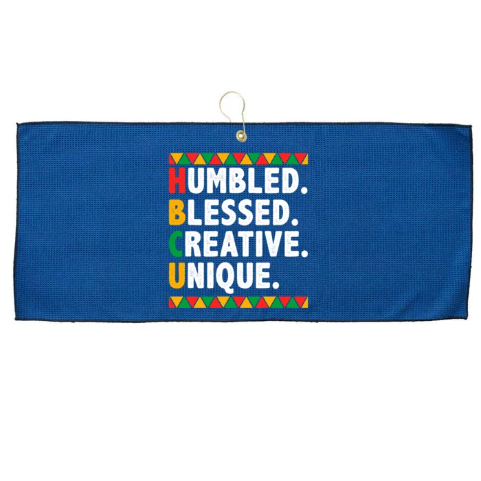 Hbcu Humbled Blessed Creative Unique Cool Gift Large Microfiber Waffle Golf Towel