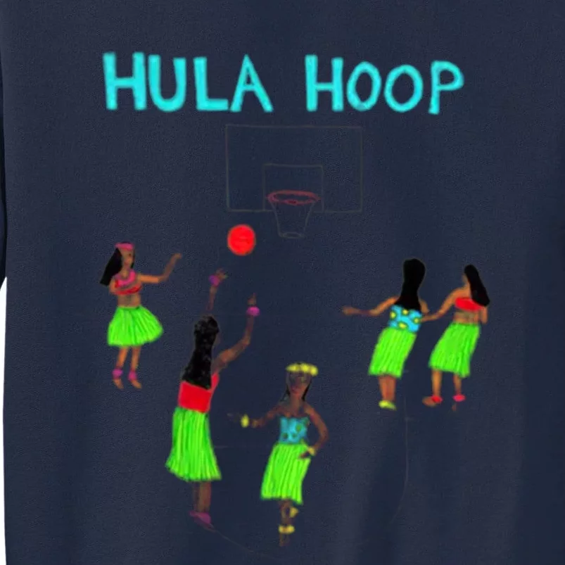 Hula Hoop Basketball Tall Sweatshirt