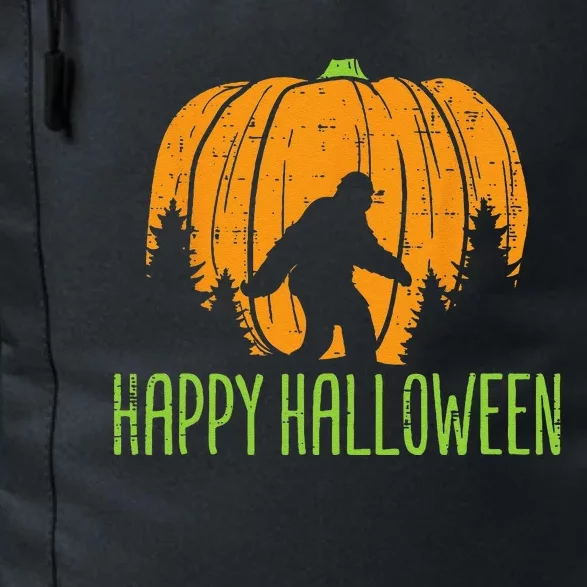 Happy Halloween Bigfoot Pumpkin Sasquatch Women Daily Commute Backpack