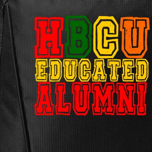 Hbcu Historically Black College Educated Alumni Cool Gift City Backpack