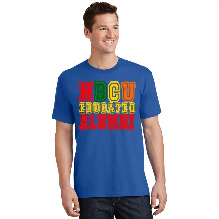 Hbcu Historically Black College Educated Alumni Cool Gift T-Shirt