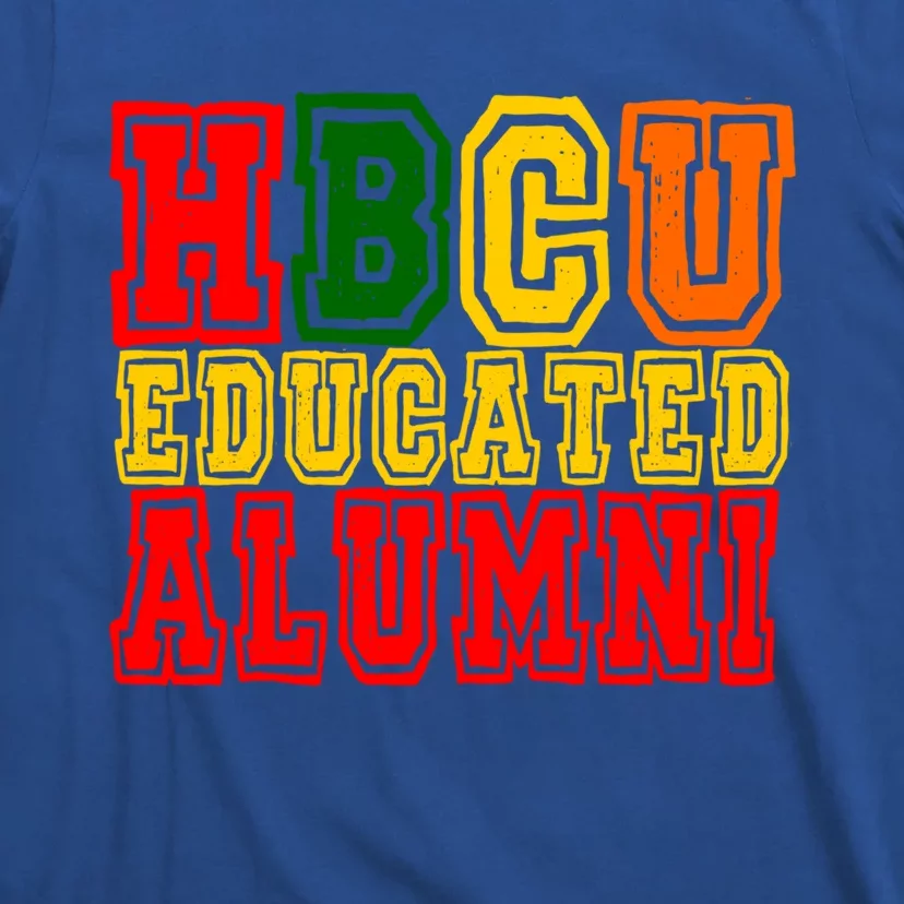 Hbcu Historically Black College Educated Alumni Cool Gift T-Shirt