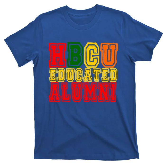 Hbcu Historically Black College Educated Alumni Cool Gift T-Shirt