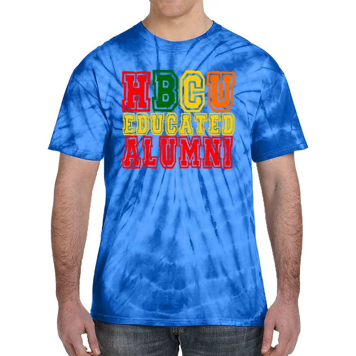 Hbcu Historically Black College Educated Alumni Cool Gift Tie-Dye T-Shirt