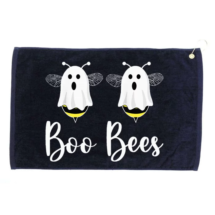 Happy Halloween Boo Bees Couples Halloween Funny Boobee Grommeted Golf Towel