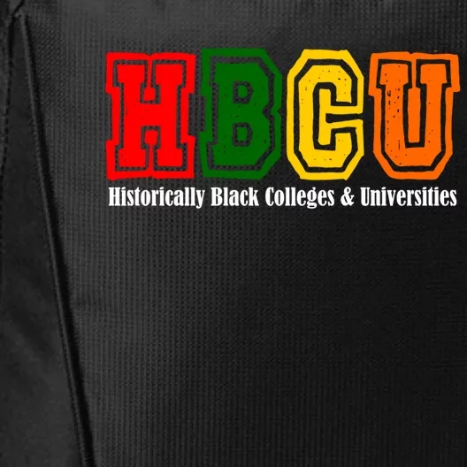 Hbcu Historically Black College Alumni Gift City Backpack