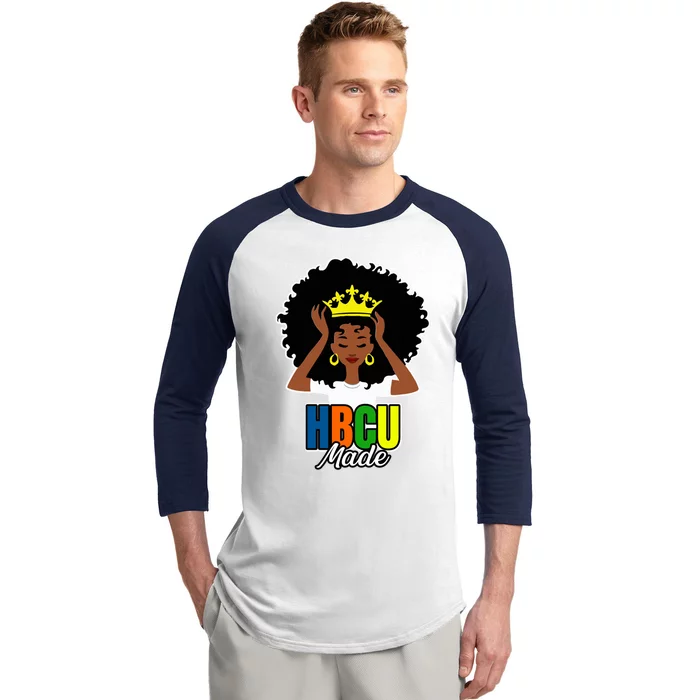 Hbcu Historically Black College University Black Educated Gift Baseball Sleeve Shirt