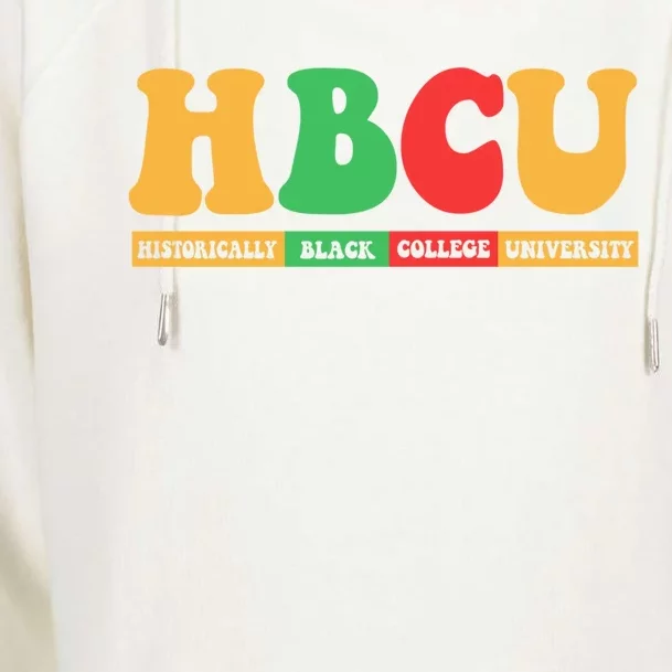 Hbcu Historically Black College University Black History Gift Womens Funnel Neck Pullover Hood