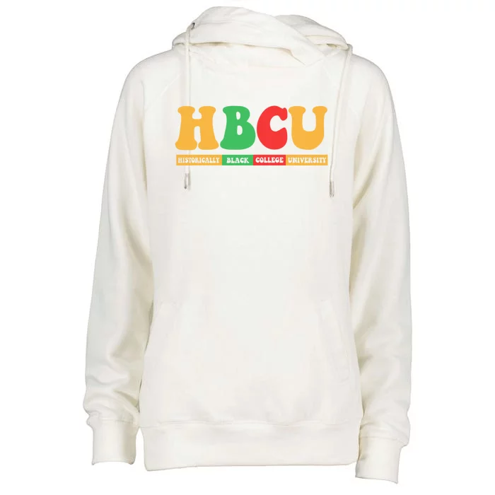 Hbcu Historically Black College University Black History Gift Womens Funnel Neck Pullover Hood