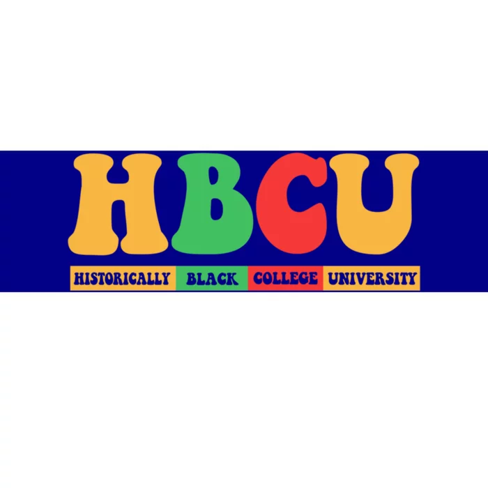 Hbcu Historically Black College University Black History Gift Bumper Sticker