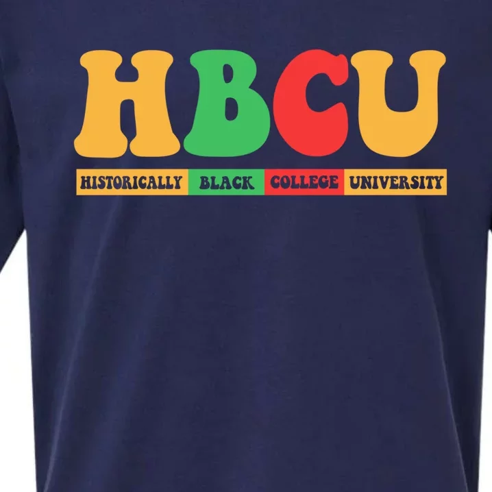 Hbcu Historically Black College University Black History Gift Sueded Cloud Jersey T-Shirt