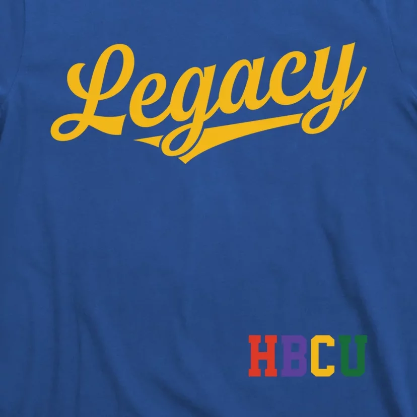 Hbcu Historically Black College University Legacy Baseball Gift T-Shirt