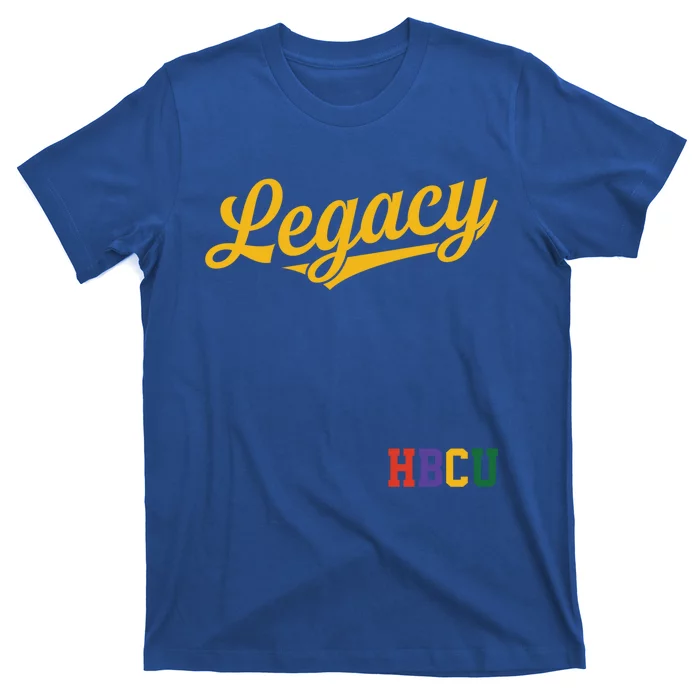 Hbcu Historically Black College University Legacy Baseball Gift T-Shirt