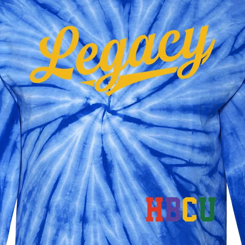 Hbcu Historically Black College University Legacy Baseball Gift Tie-Dye Long Sleeve Shirt