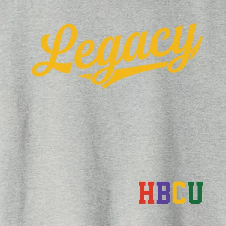 Hbcu Historically Black College University Legacy Baseball Gift Women's Crop Top Tee