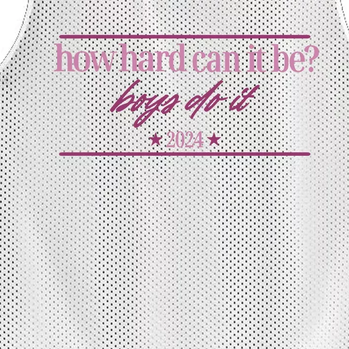 How Hard Can It Be Boy Do It Badge 2024 Mesh Reversible Basketball Jersey Tank