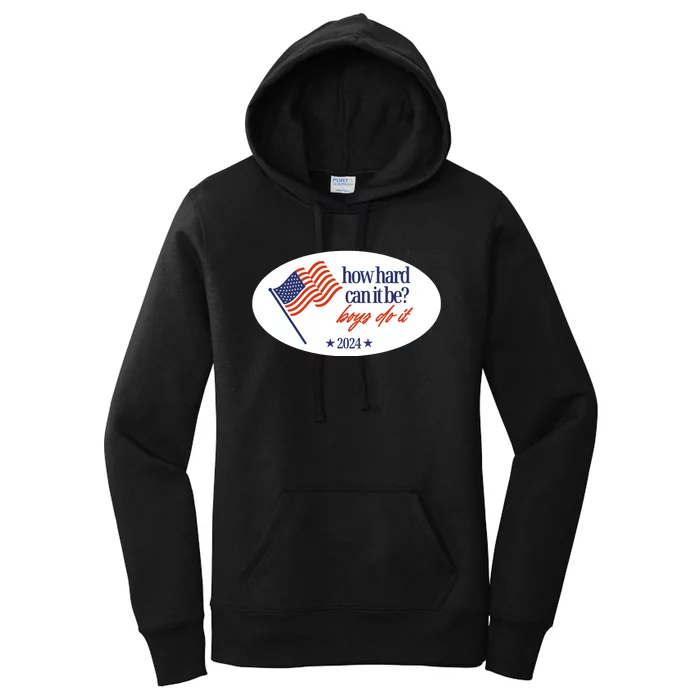 How Hard Can It Be Boy Do It Sticker Women's Pullover Hoodie