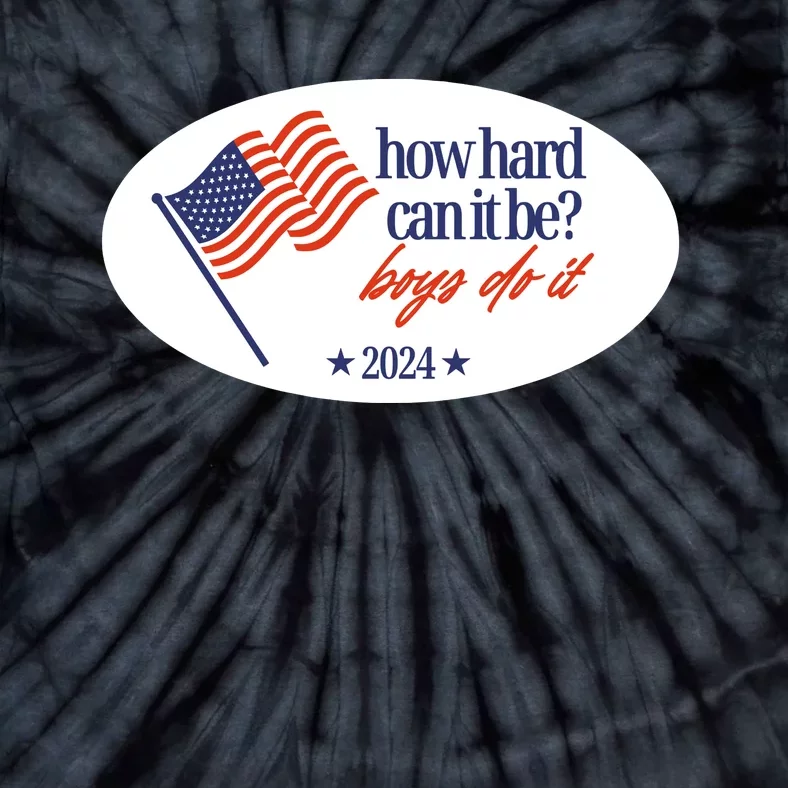 How Hard Can It Be Boy Do It Sticker Tie-Dye T-Shirt