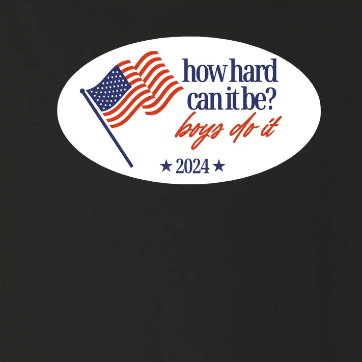 How Hard Can It Be Boy Do It Sticker Toddler Long Sleeve Shirt