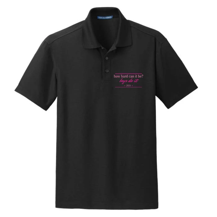 How Hard Can It Be Boy Do It 2024 Dry Zone Grid Performance Polo